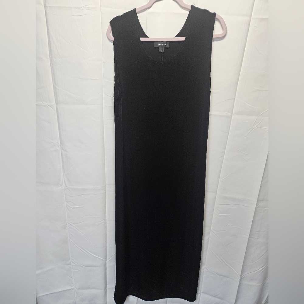 R&M Richards Classic Black Midi Dress